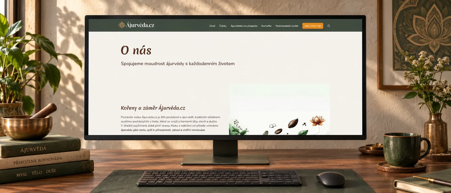 Web Ájurvéda.cz