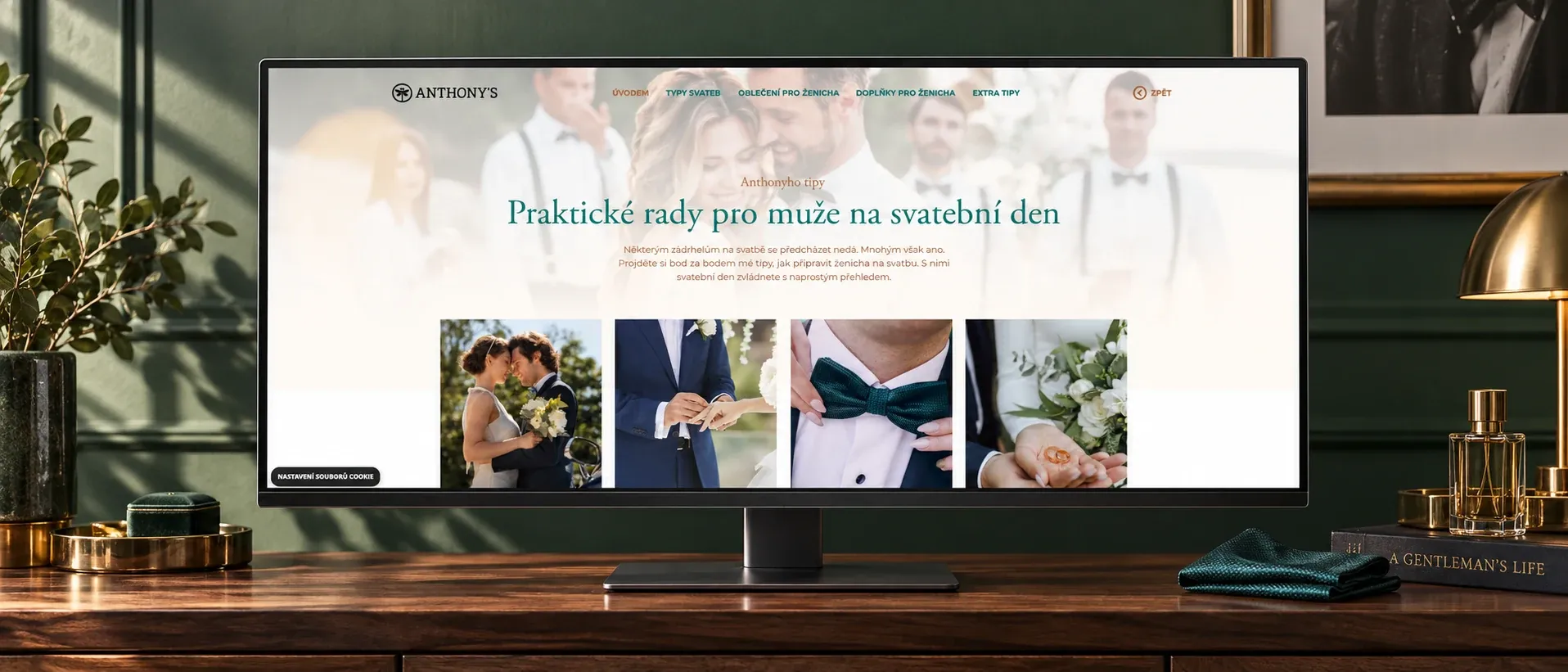 Web Svatby od Anthonyho