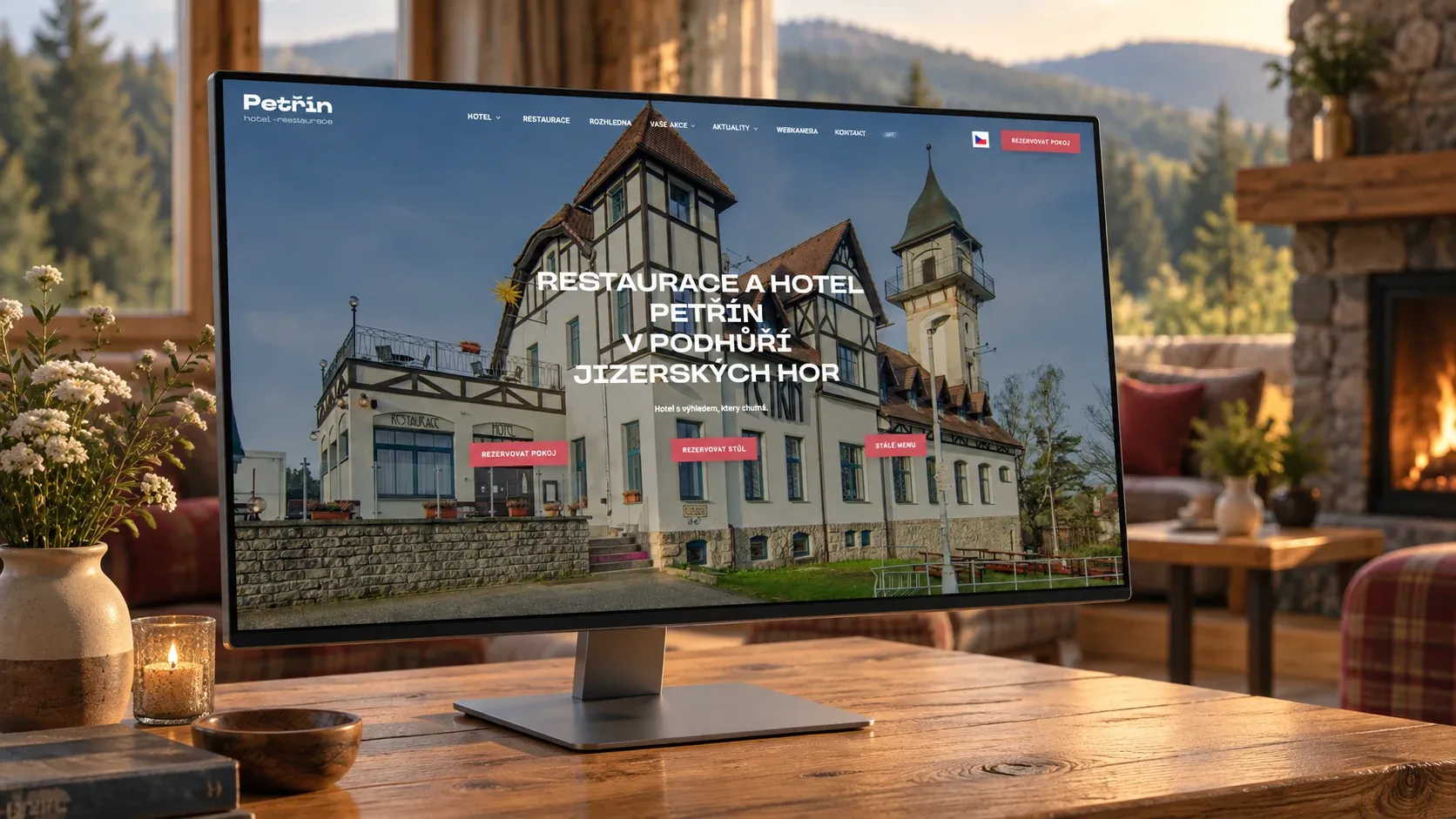 Web Hotel Petřín