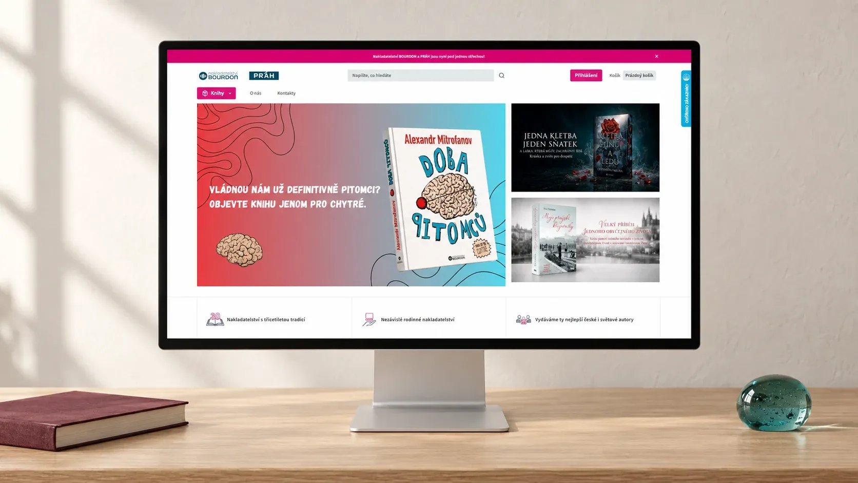 Web Nakladatelství Práh