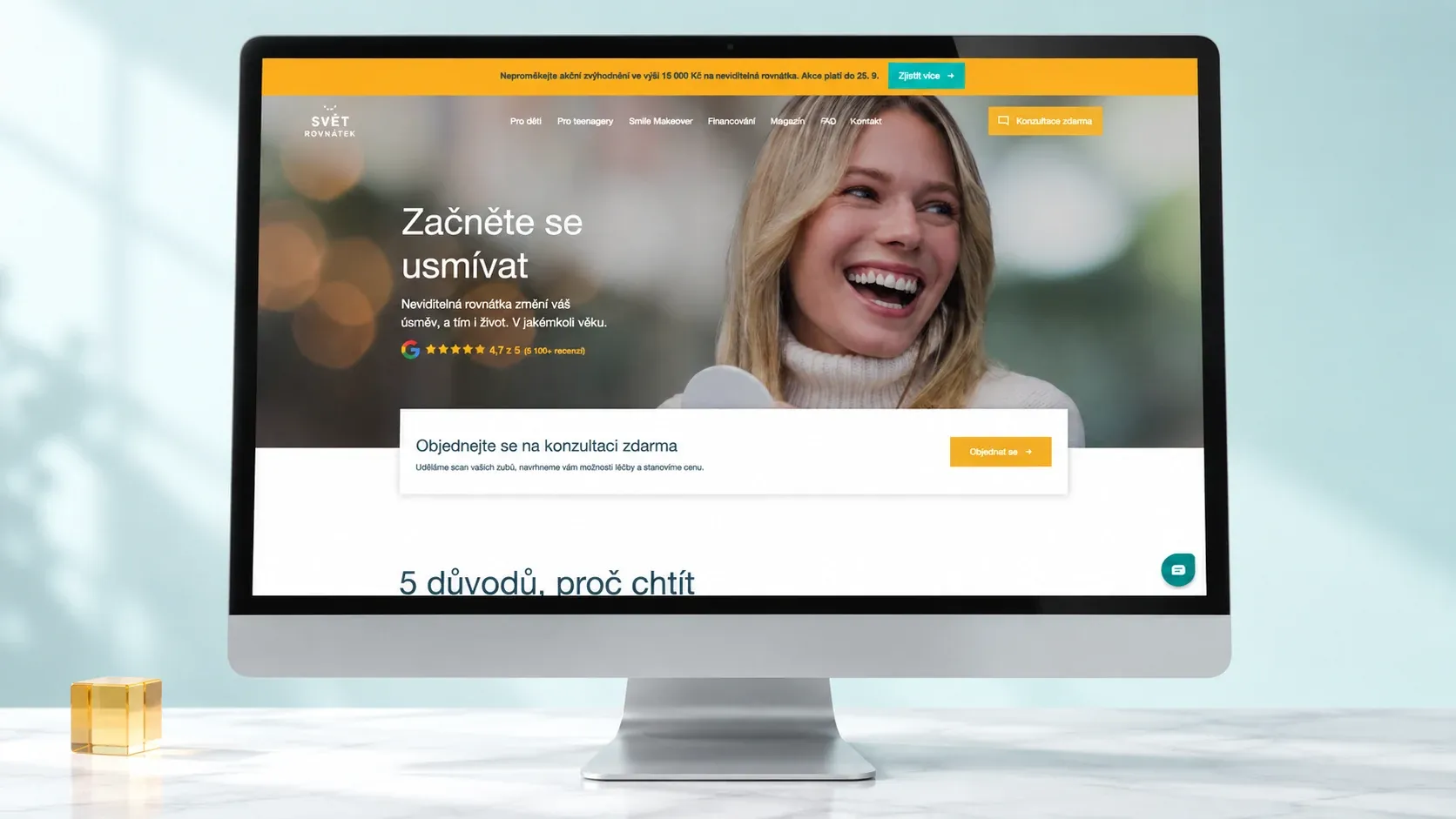 Web Svět rovnátek